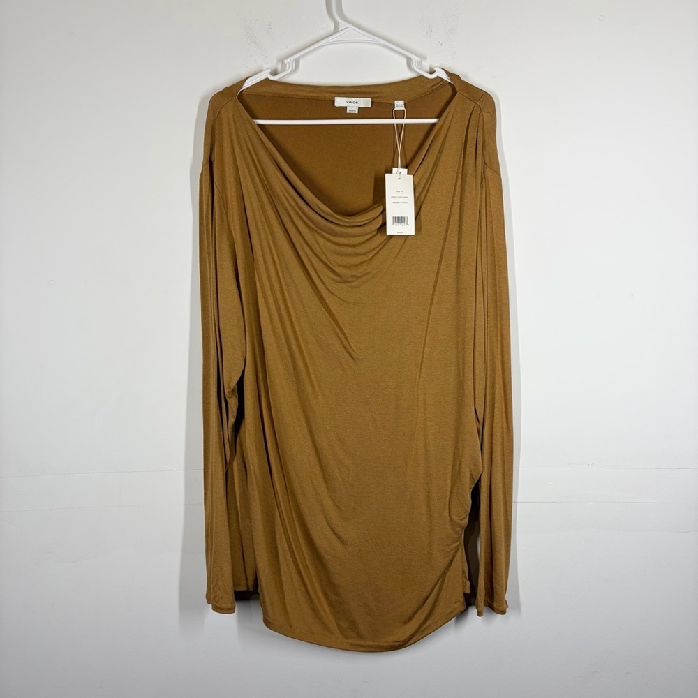 $195 NWT Vince Long Sleeve Top Size 3X